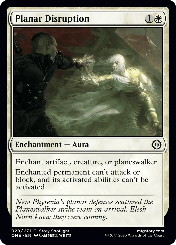 Planar Disruption