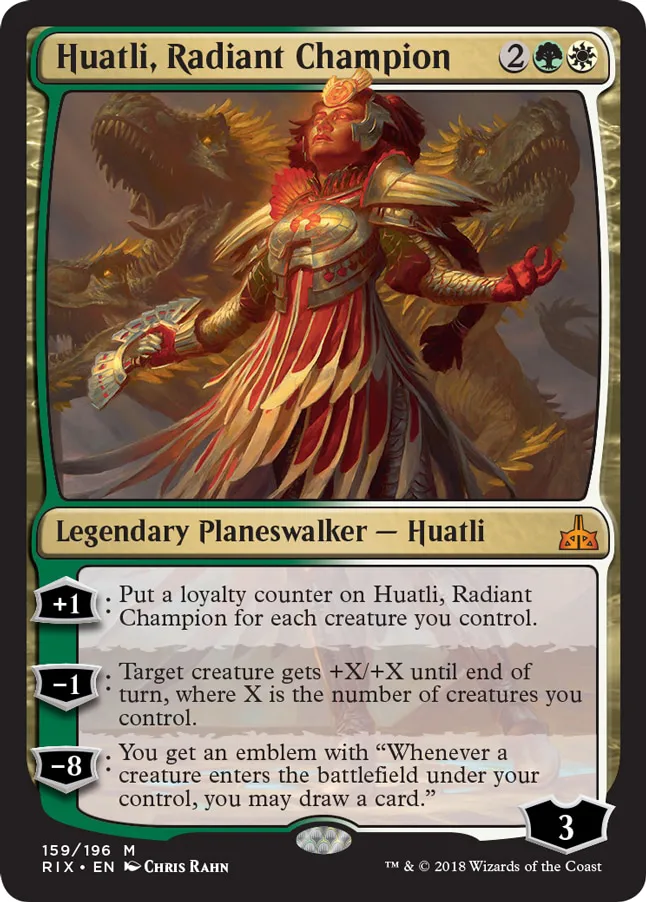 Huatli, Radiant Champion