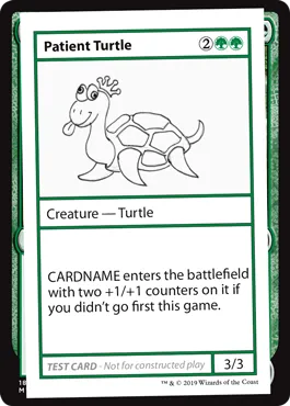 Patient Turtle (playtest)