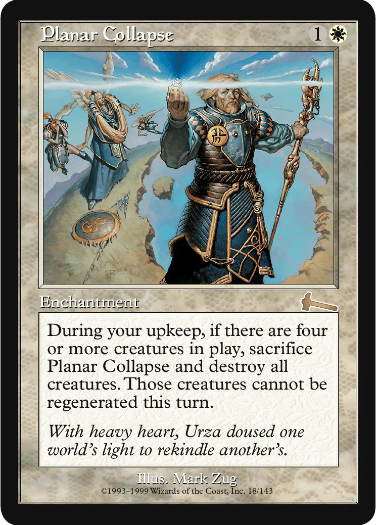 Planar Collapse