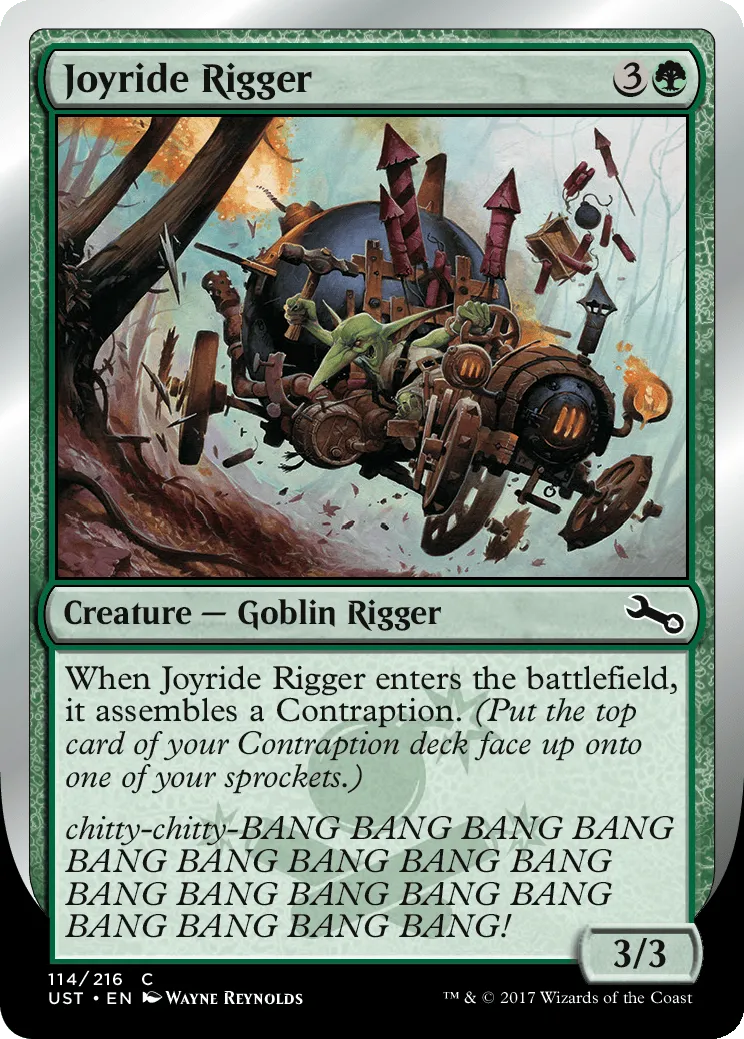 Joyride Rigger