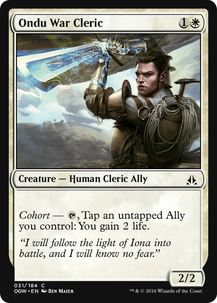 Ondu War Cleric
