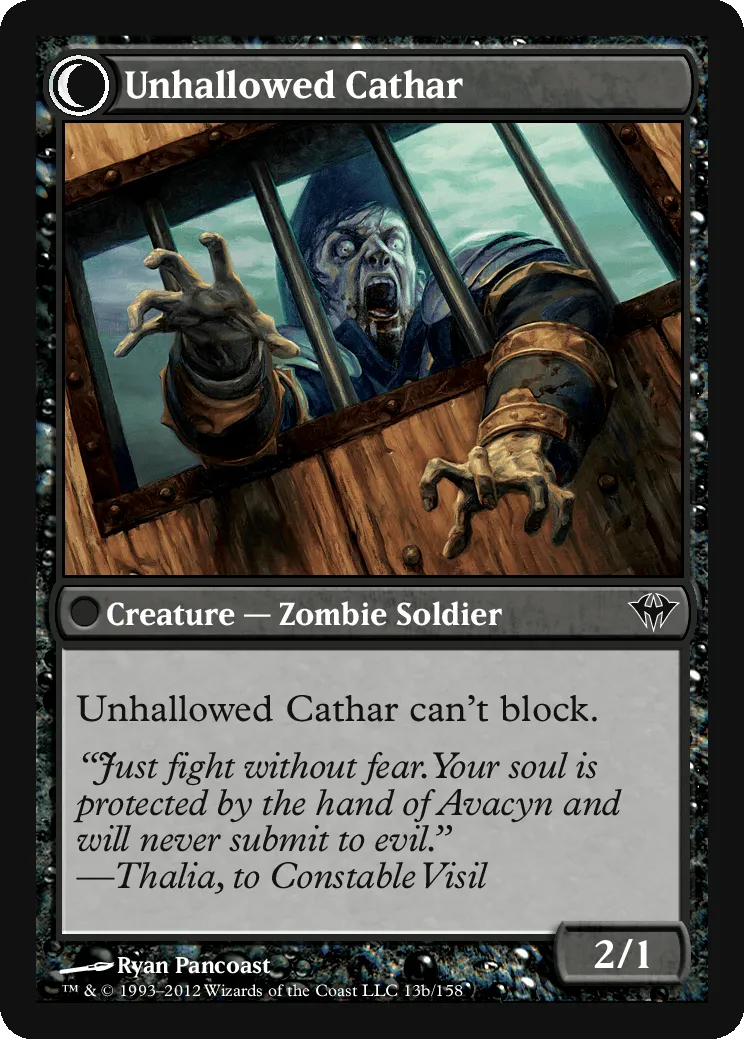 Unhallowed Cathar