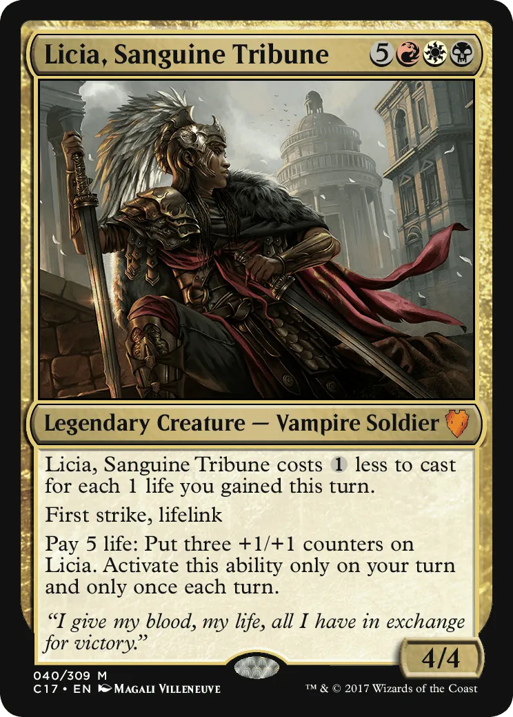 Licia, Sanguine Tribune