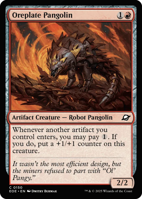 Oreplate Pangolin