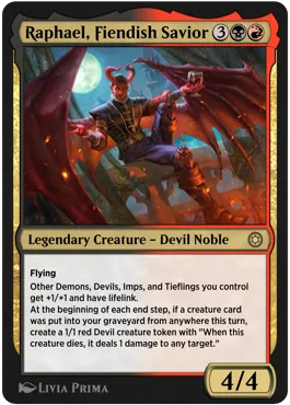 Raphael, Fiendish Savior
