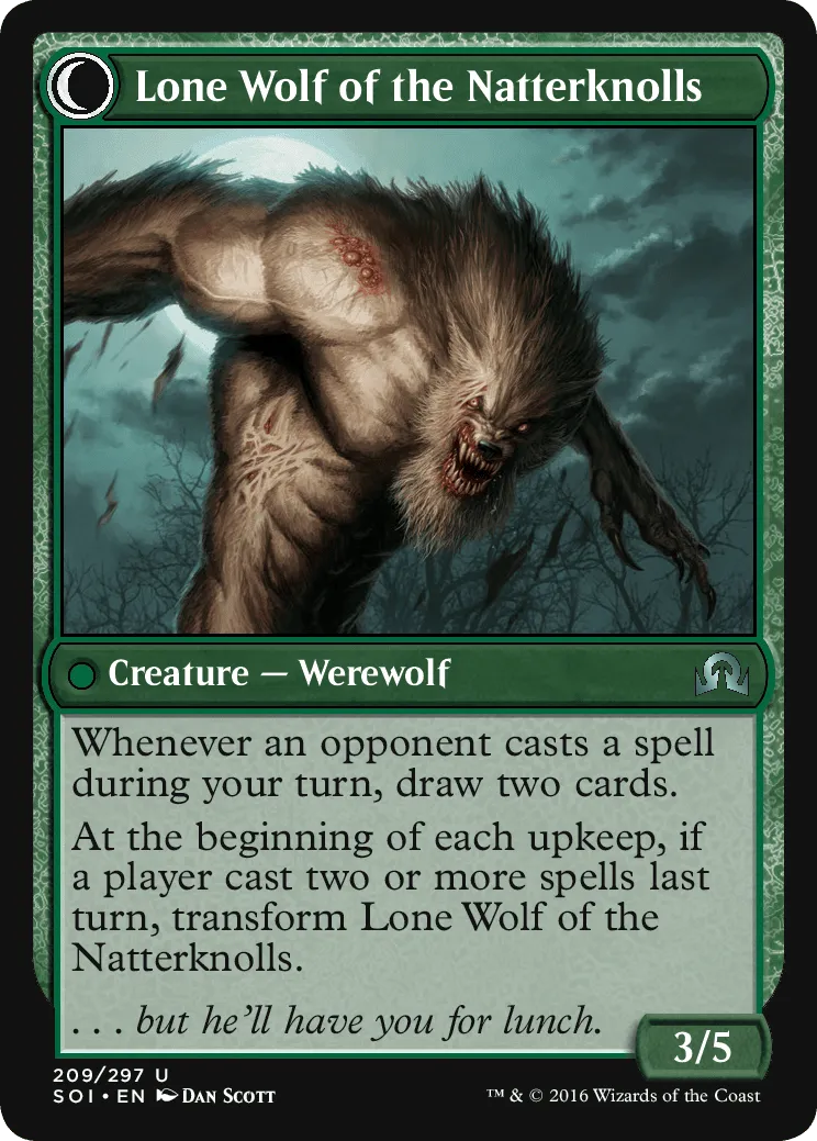 Lone Wolf of the Natterknolls