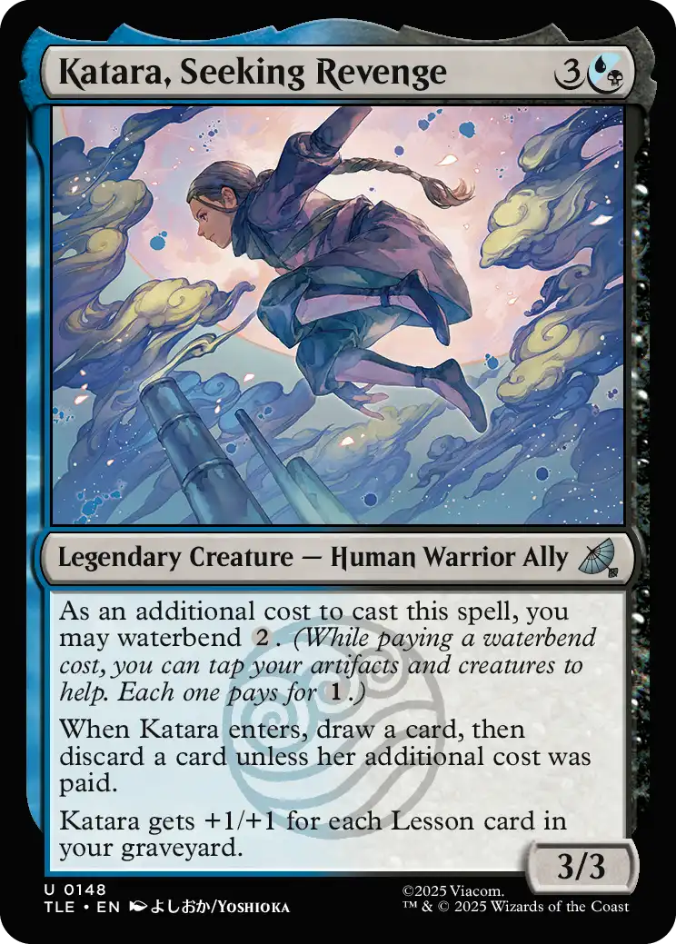 Katara, Seeking Revenge