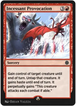 Incessant Provocation