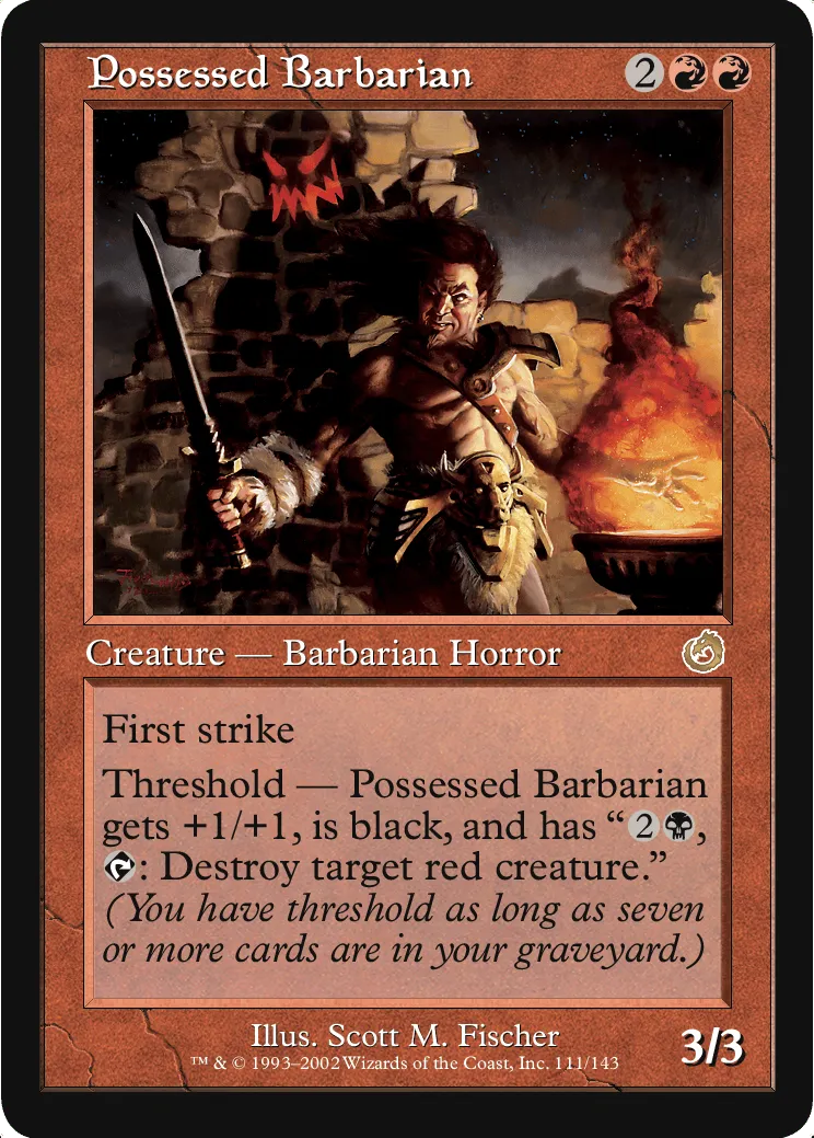 Possessed Barbarian