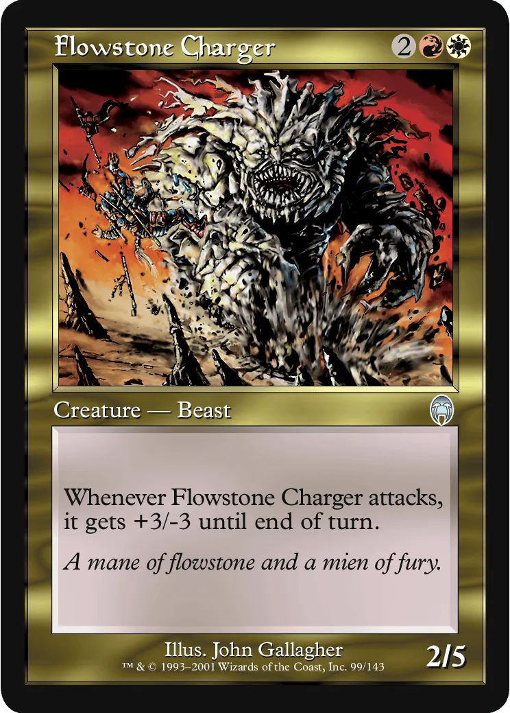 Flowstone Charger