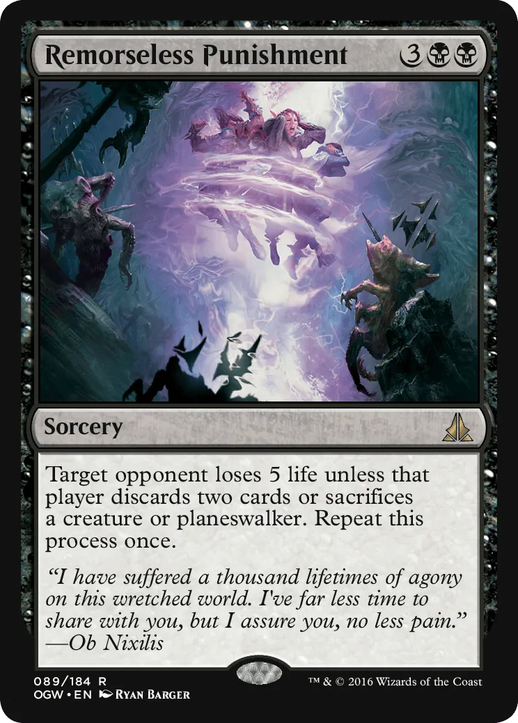 Remorseless Punishment