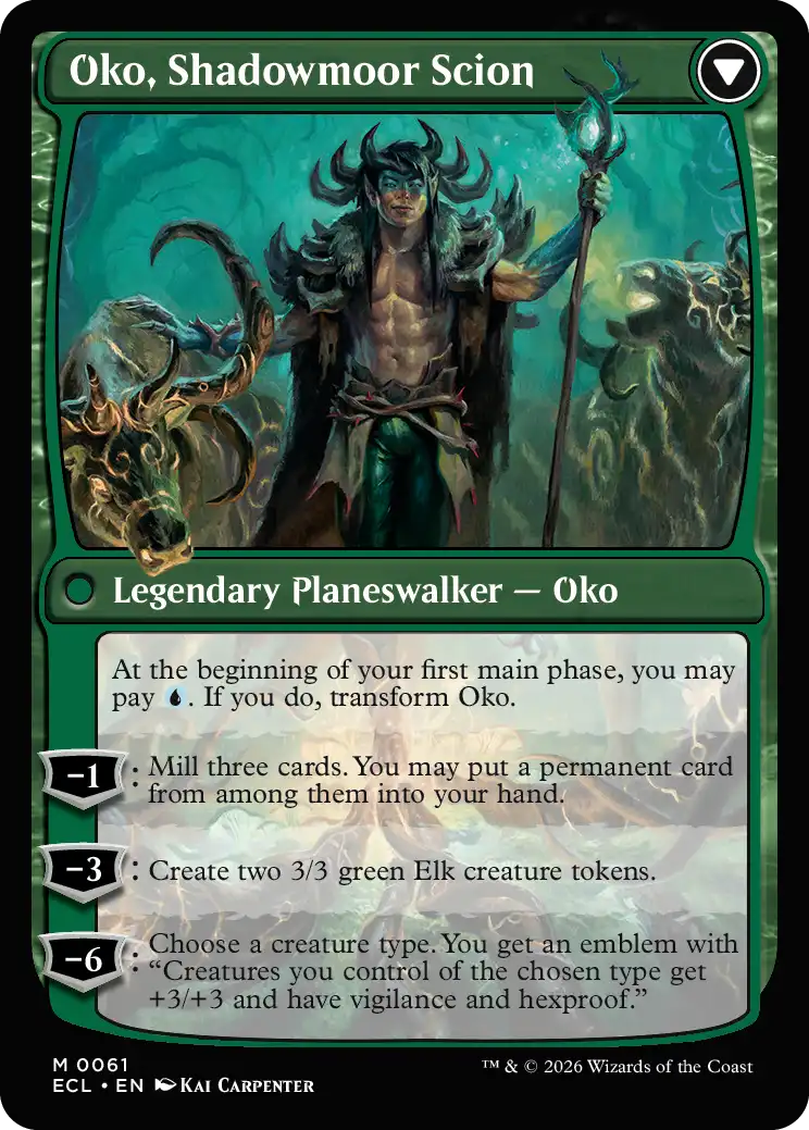 Oko, Shadowmoor Scion