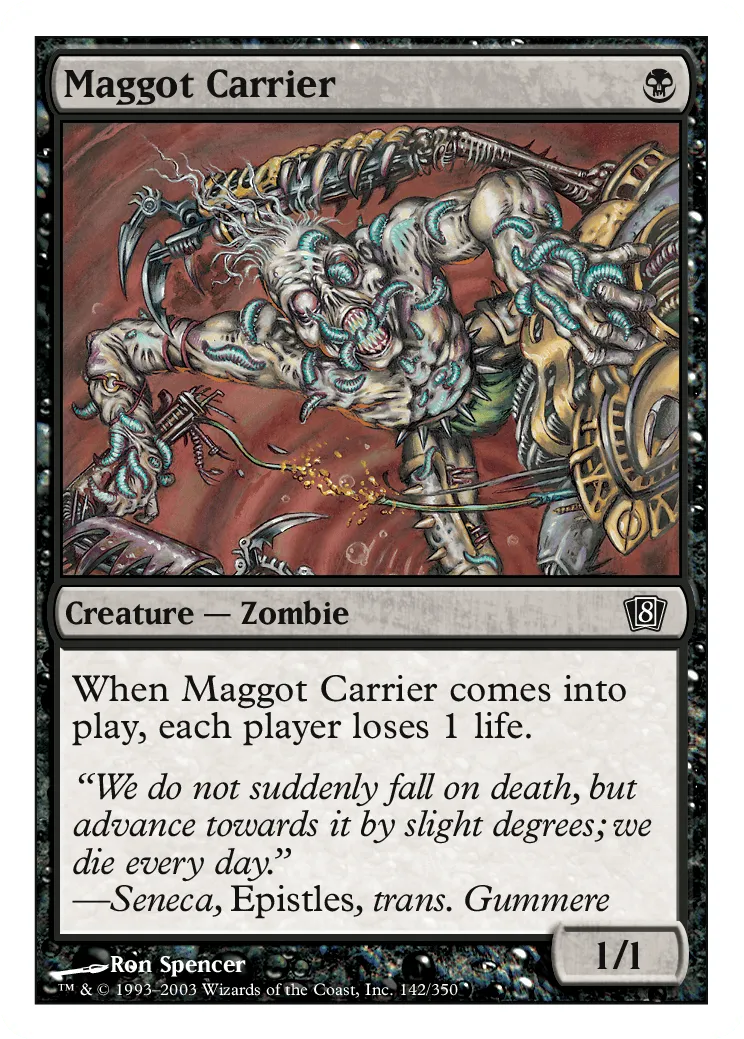 Maggot Carrier