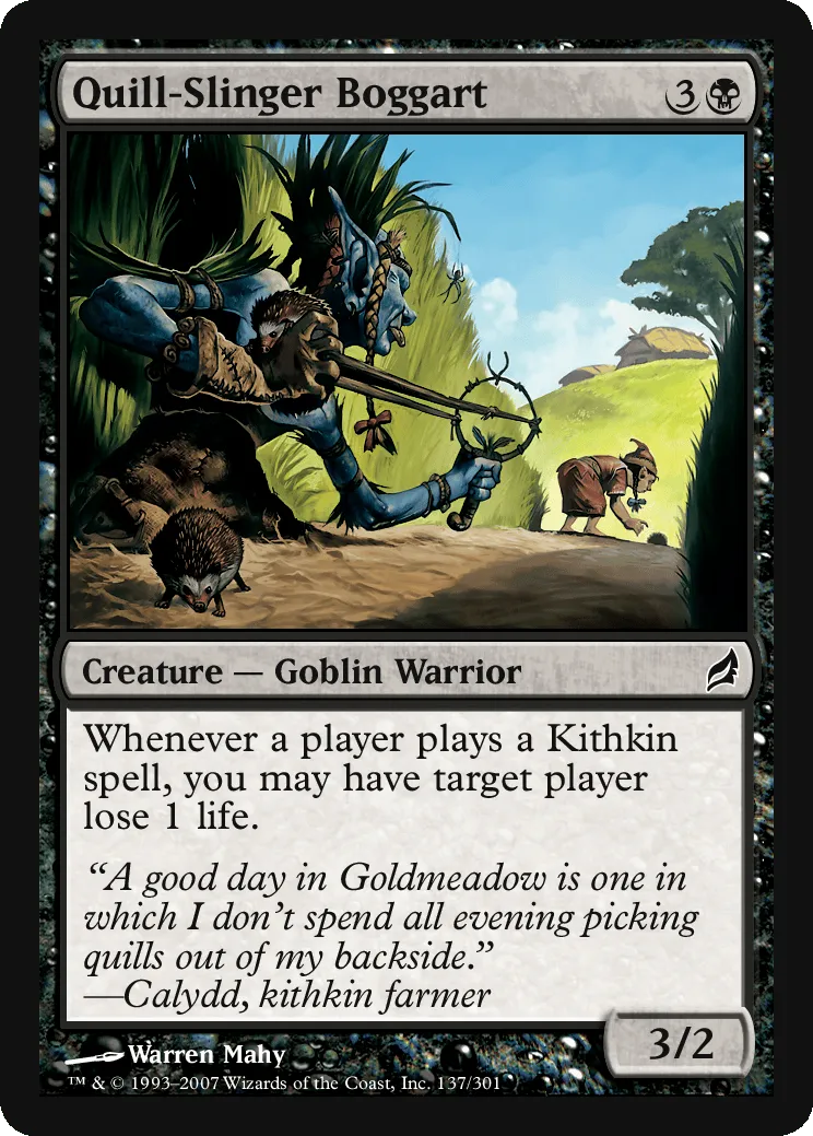 Quill-Slinger Boggart