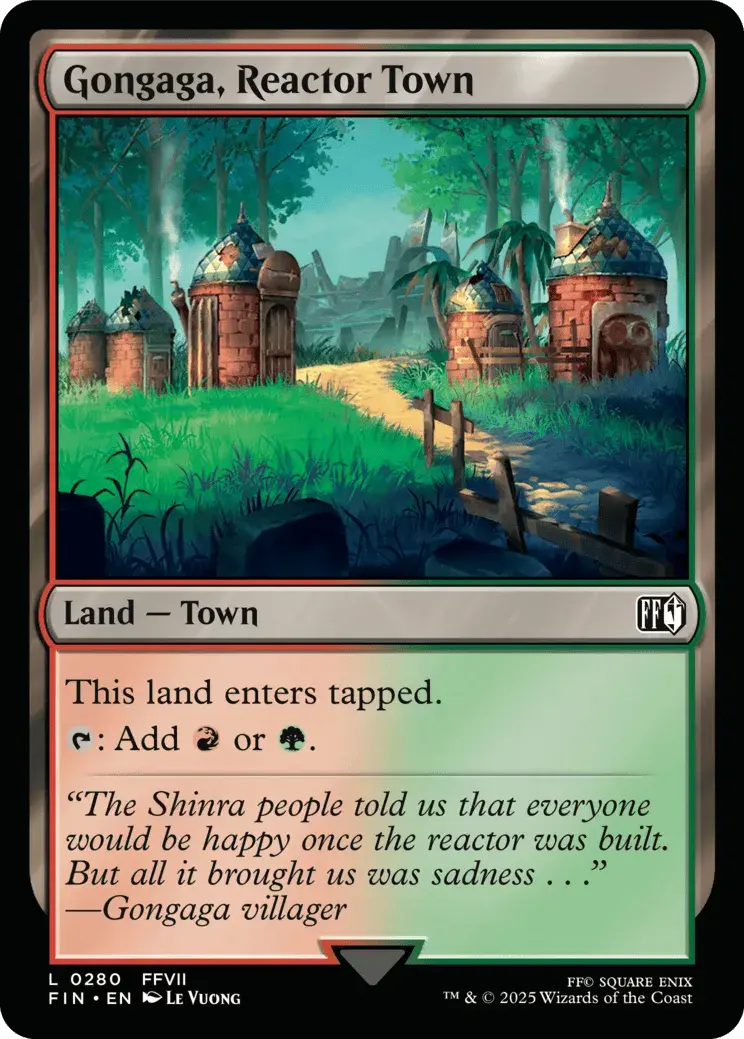 Gongaga, Reactor Town