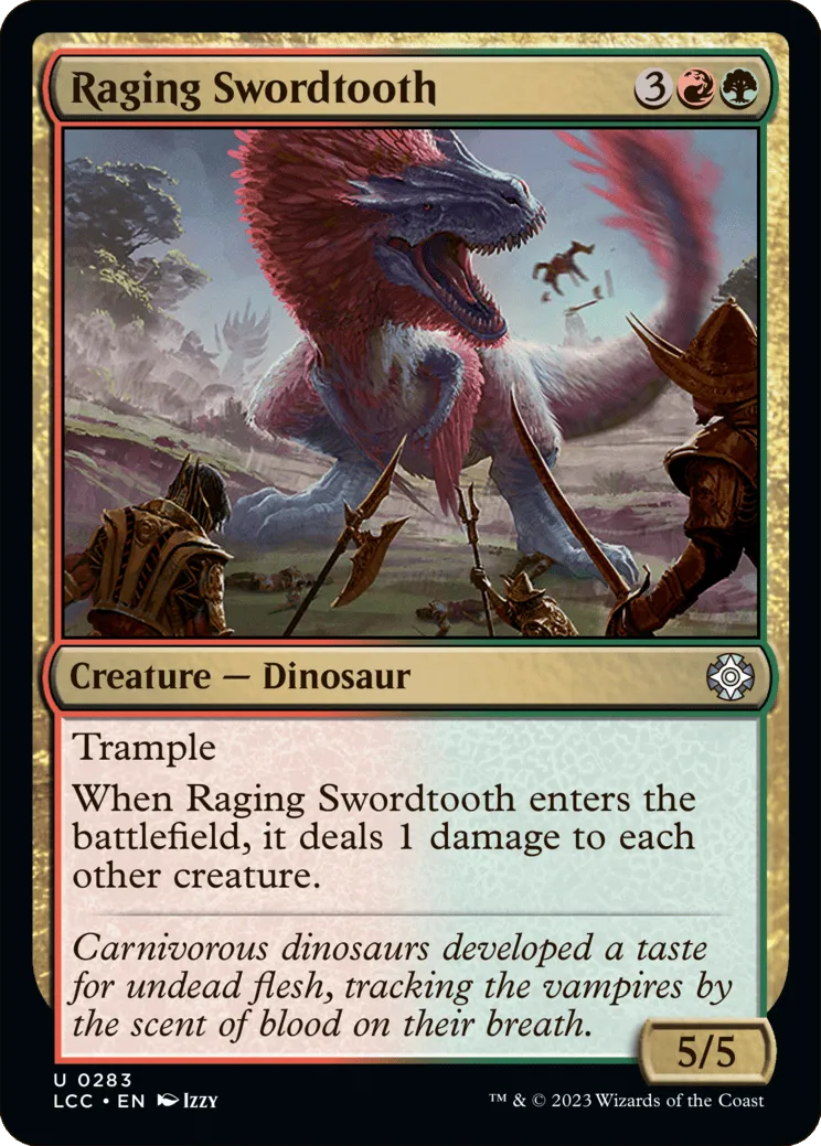 Raging Swordtooth