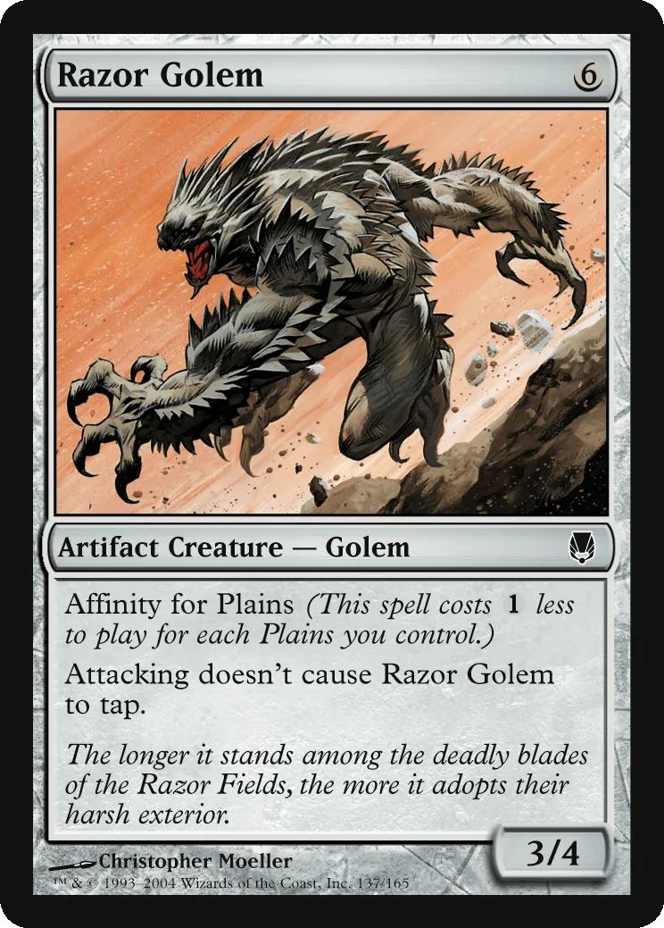Razor Golem
