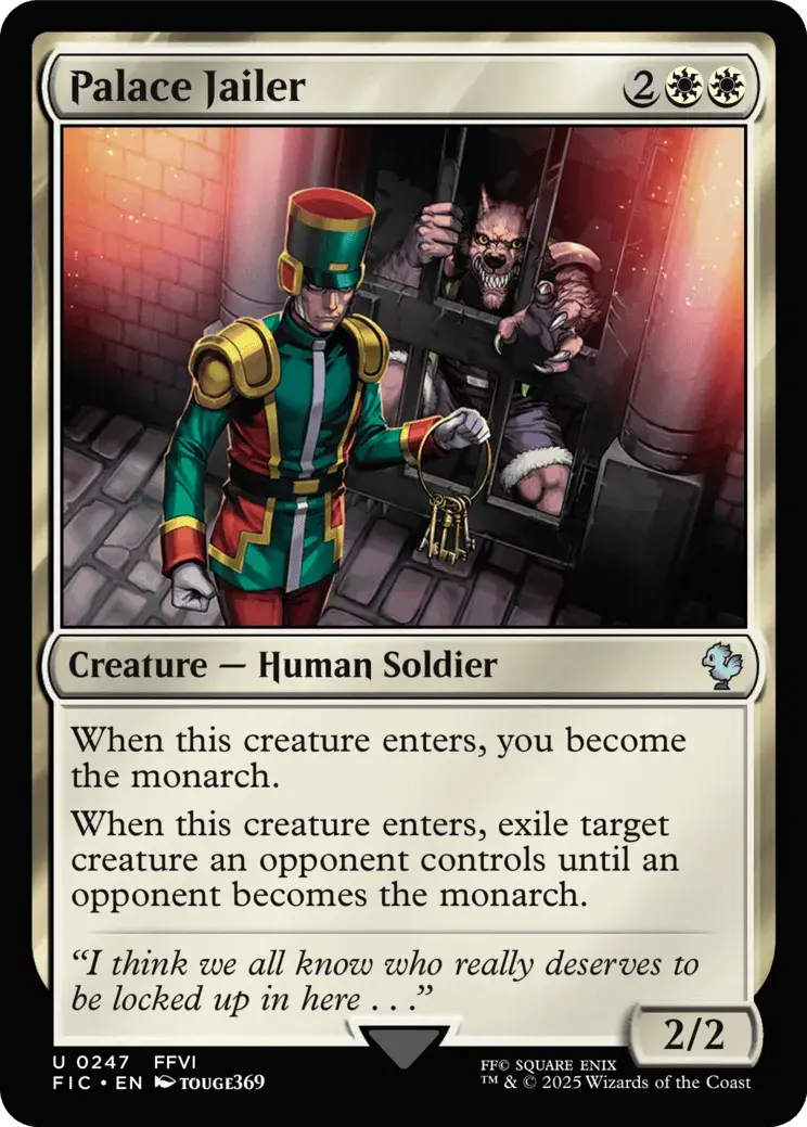 Palace Jailer