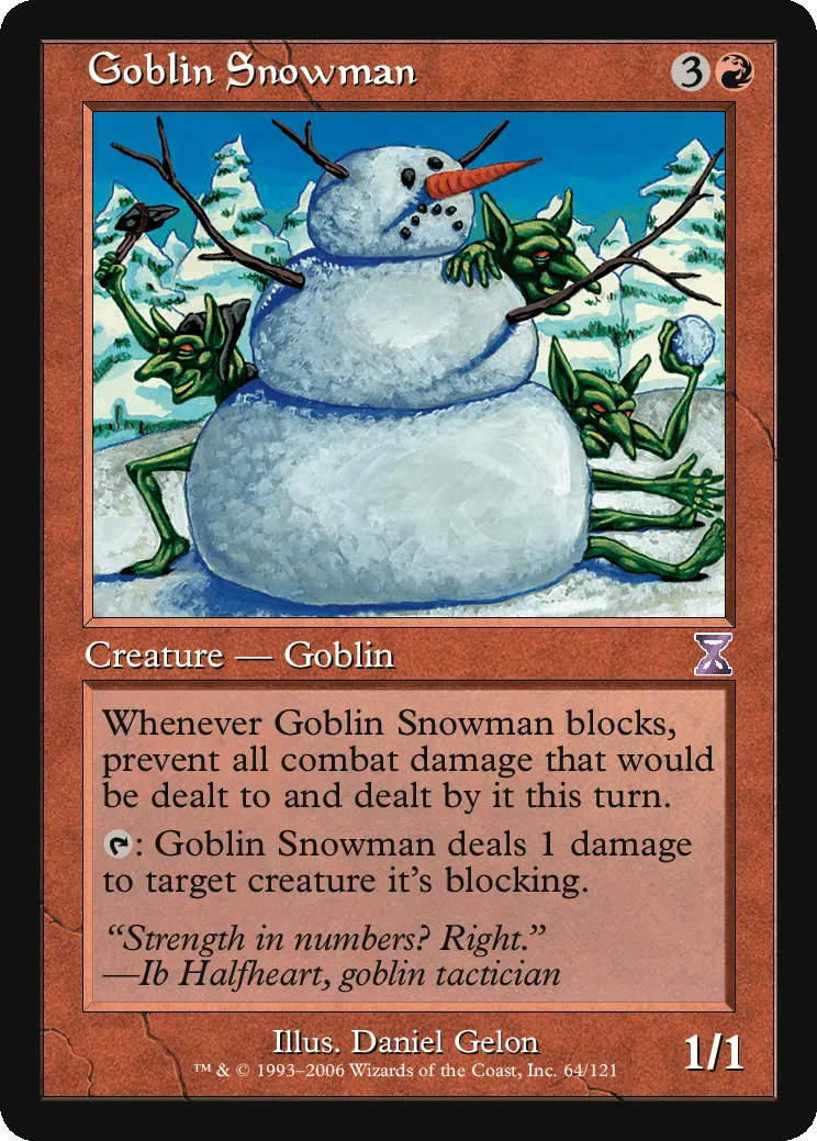 Goblin Snowman