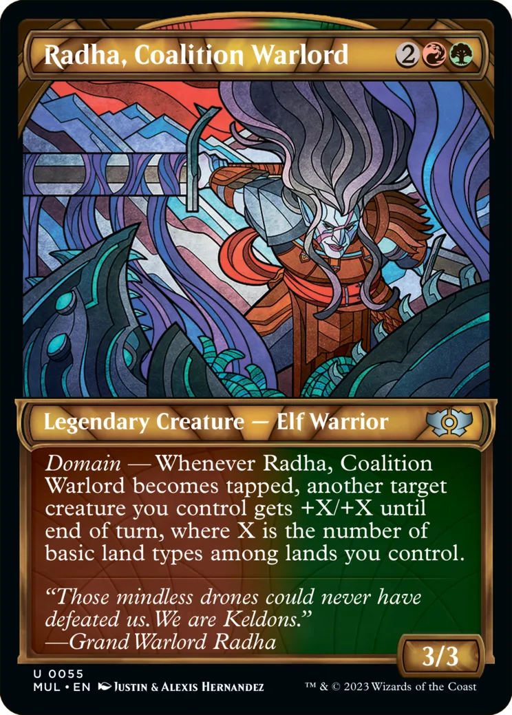 Radha, Coalition Warlord