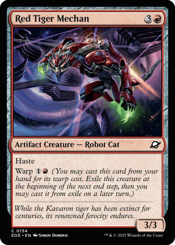 Red Tiger Mechan