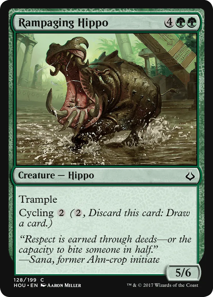 Rampaging Hippo