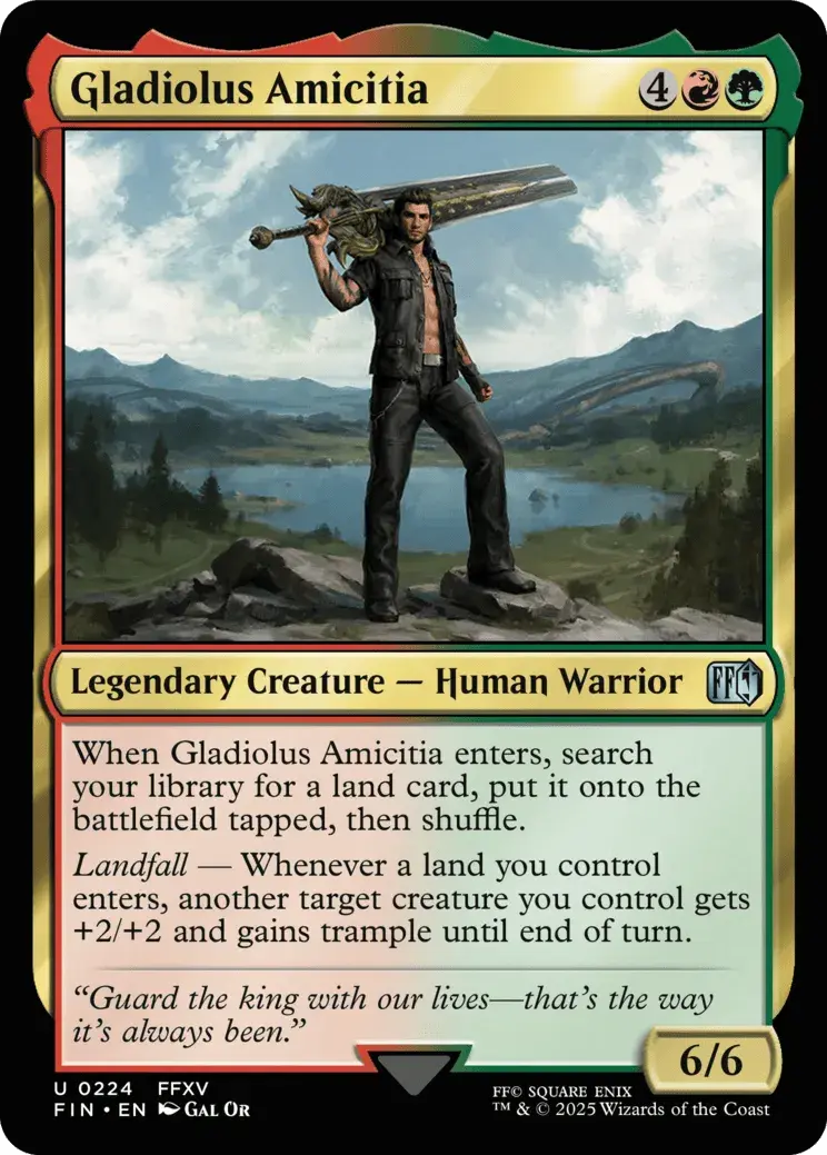 Gladiolus Amicitia