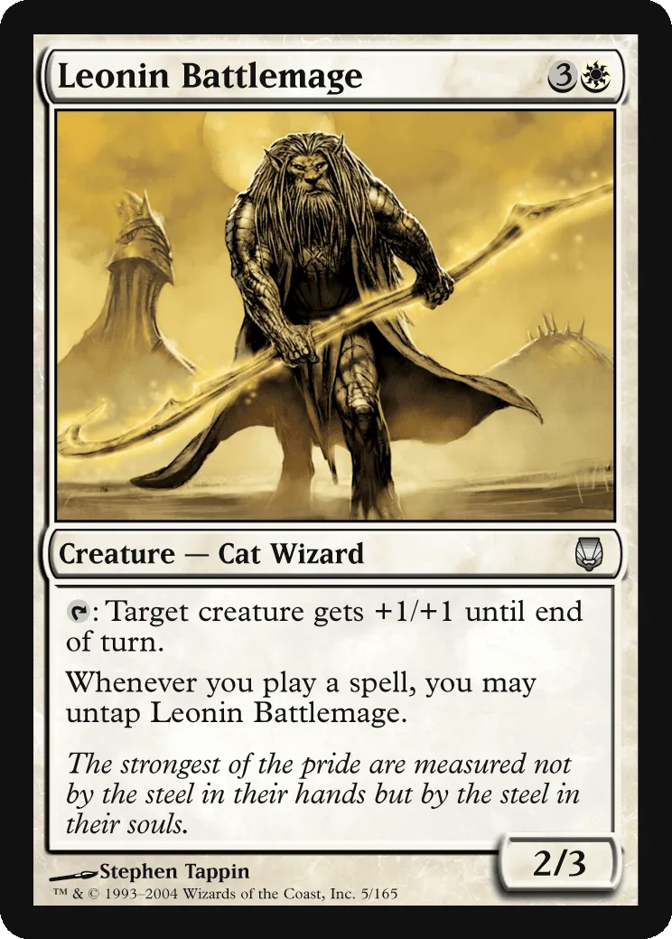 Leonin Battlemage