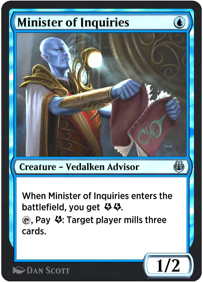 Minister of Inquiries