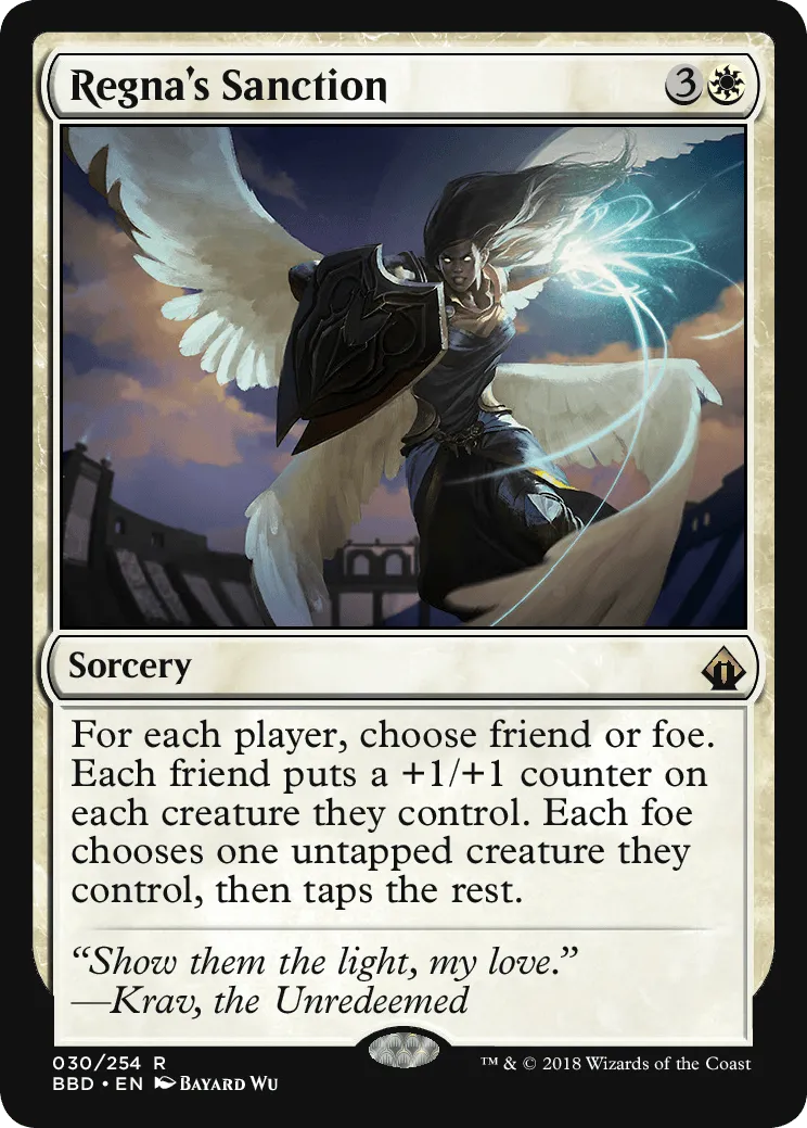 Regna's Sanction