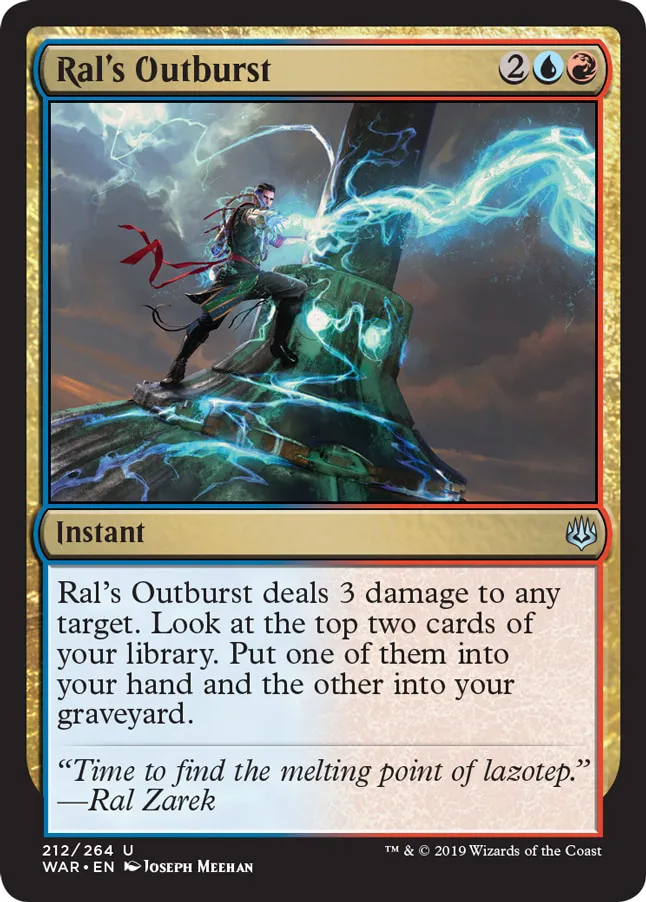 Ral's Outburst