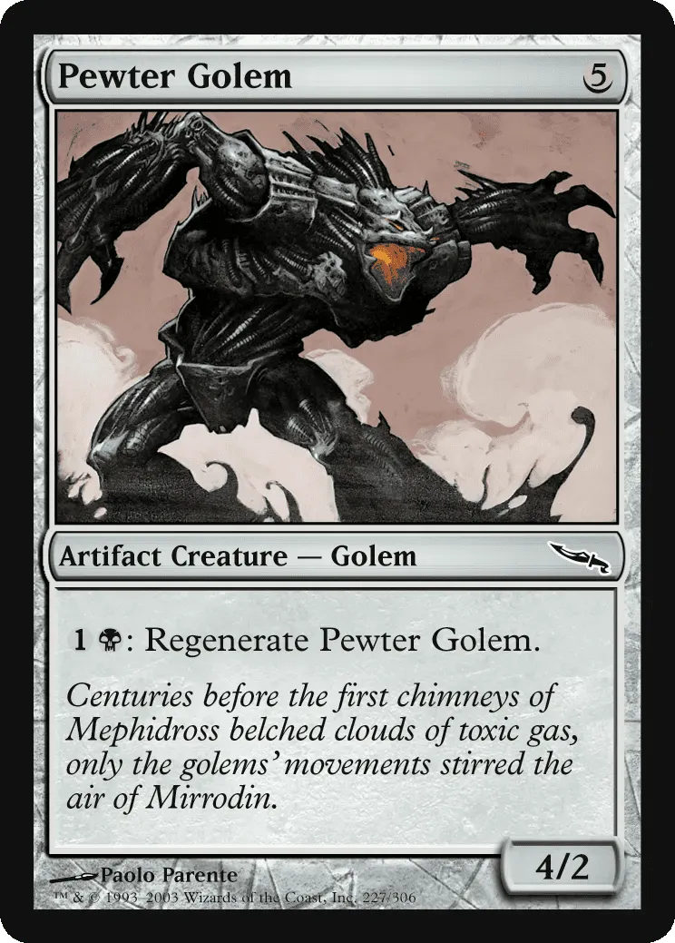 Pewter Golem