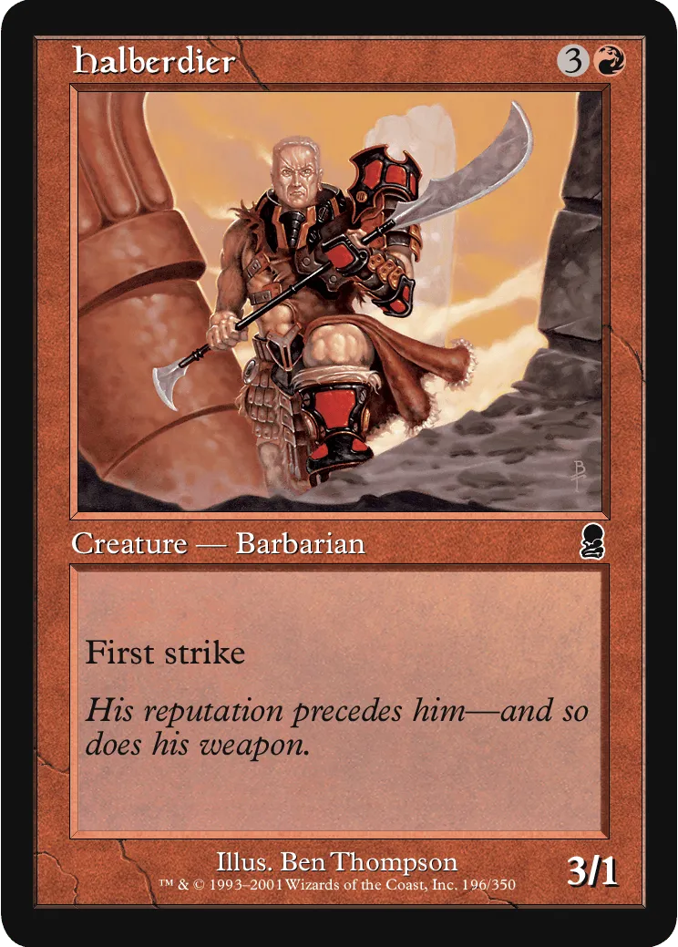 Halberdier