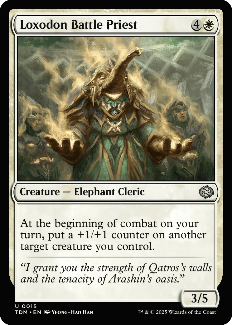 Loxodon Battle Priest