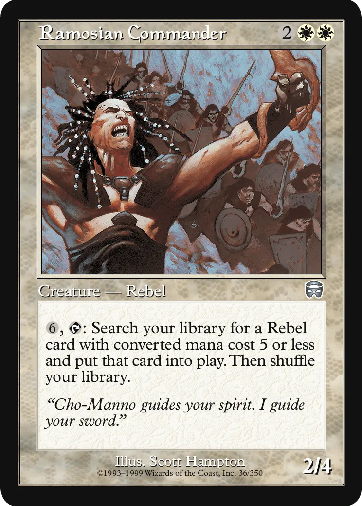 Ramosian Commander