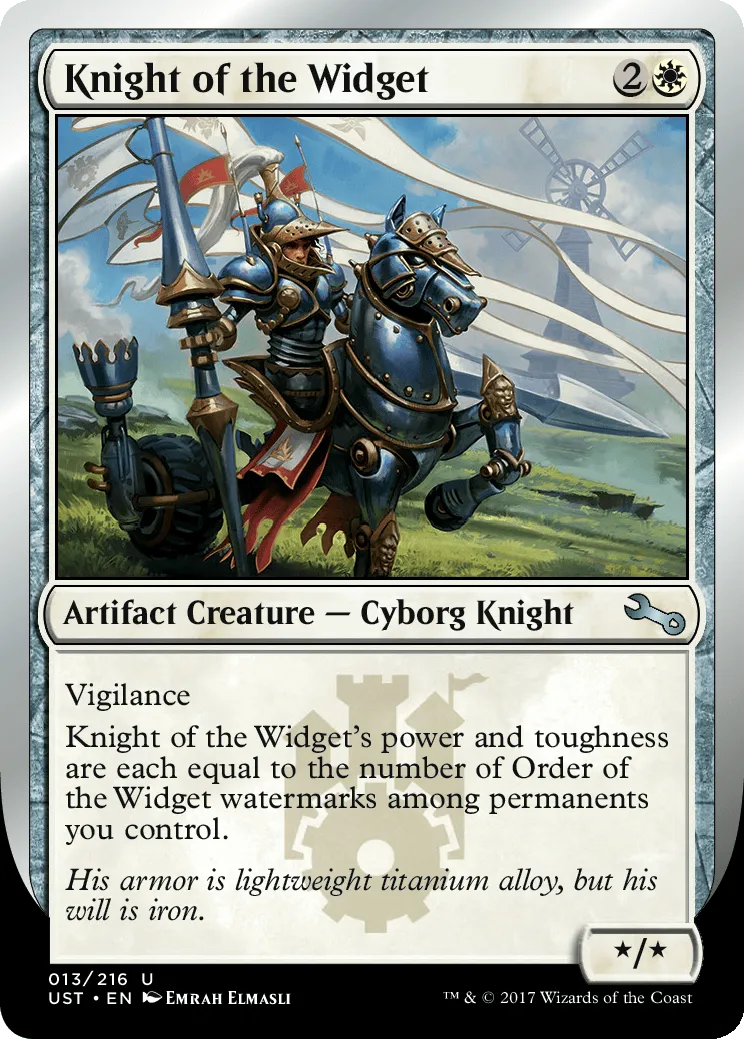 Knight of the Widget