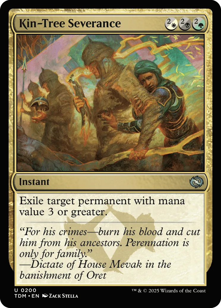 Kin-Tree Severance