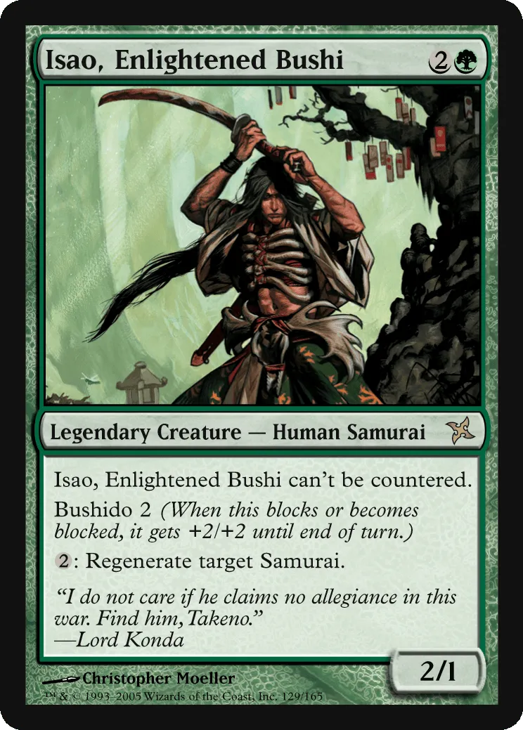 Isao, Enlightened Bushi