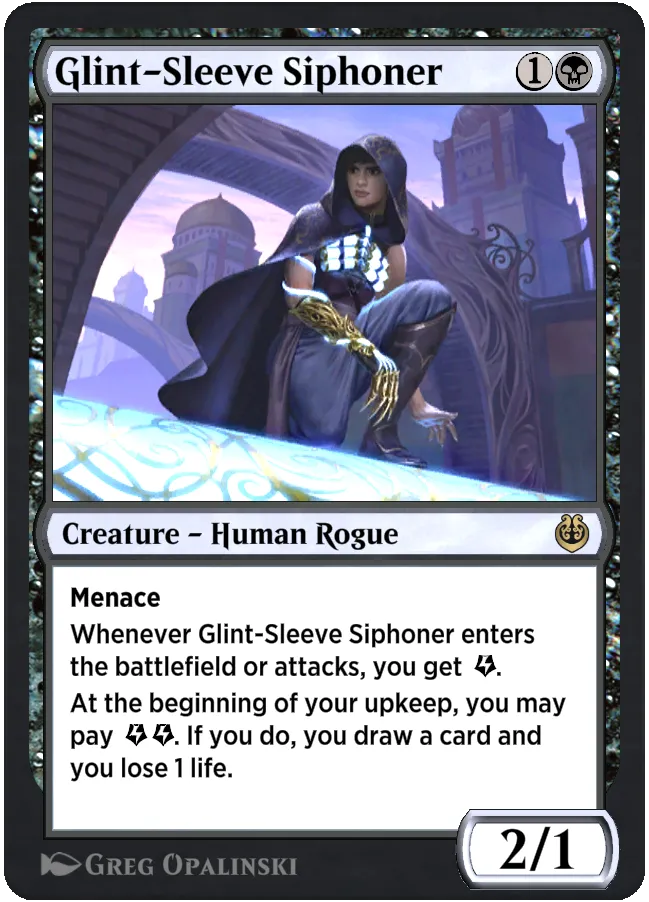 Glint-Sleeve Siphoner