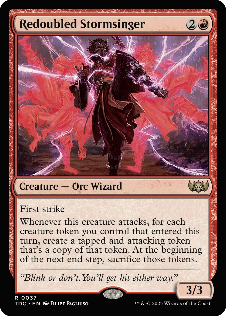 Redoubled Stormsinger