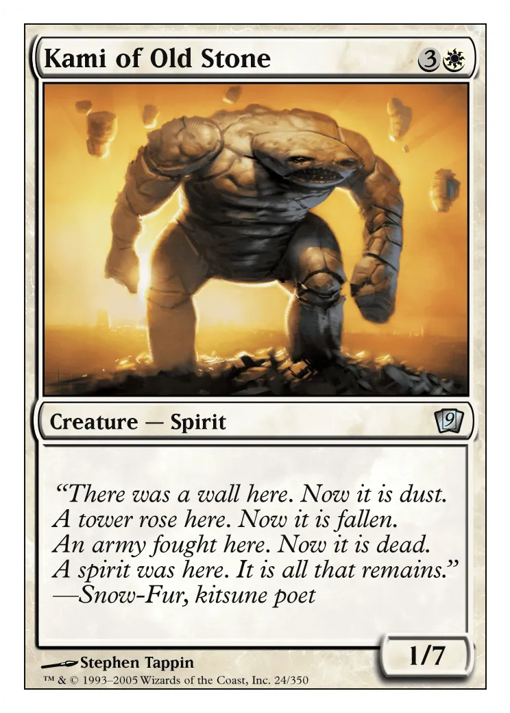 Kami of Old Stone