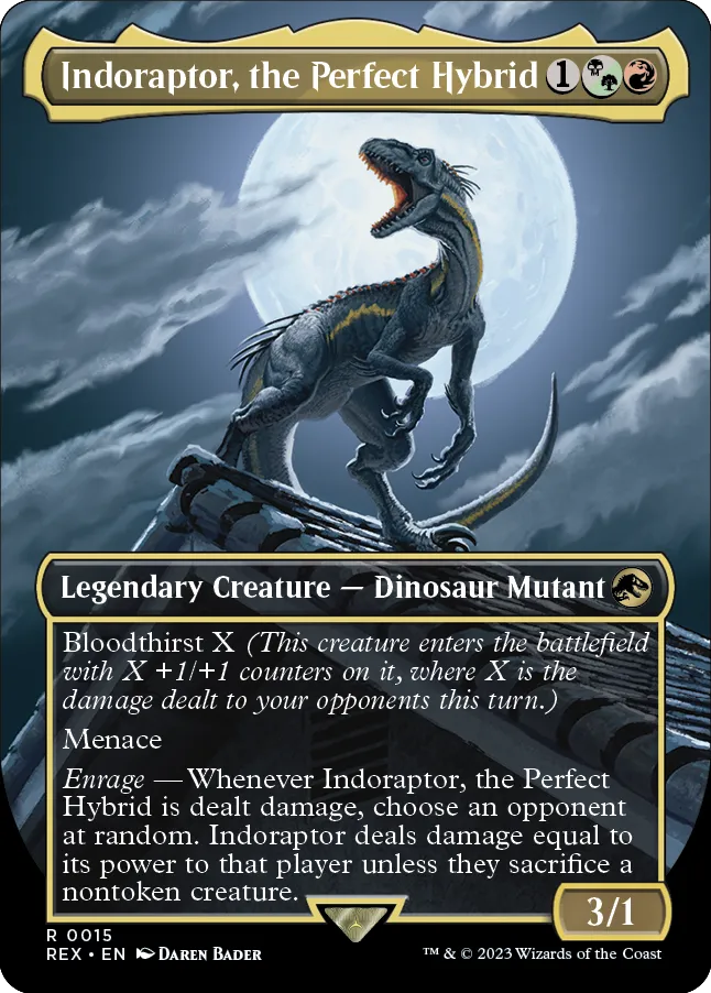 Indoraptor, the Perfect Hybrid