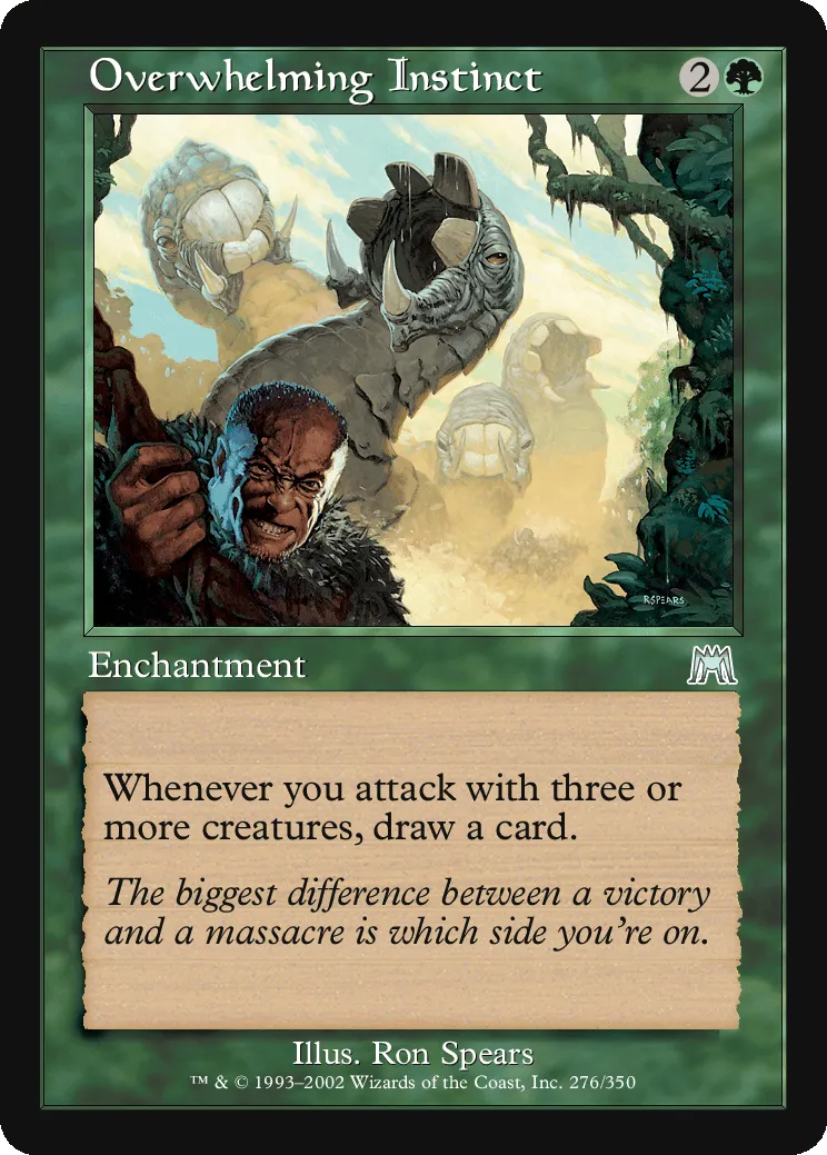 Overwhelming Instinct