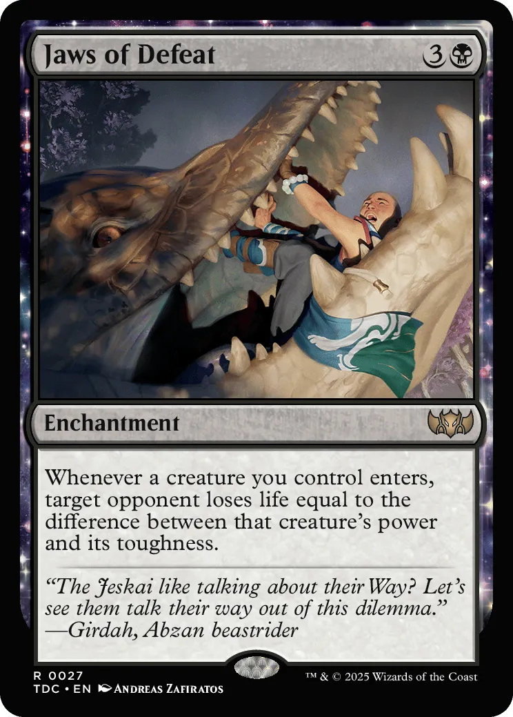 Jaws of Defeat