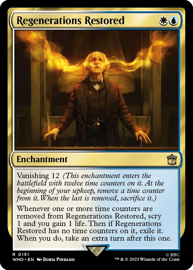 Regenerations Restored