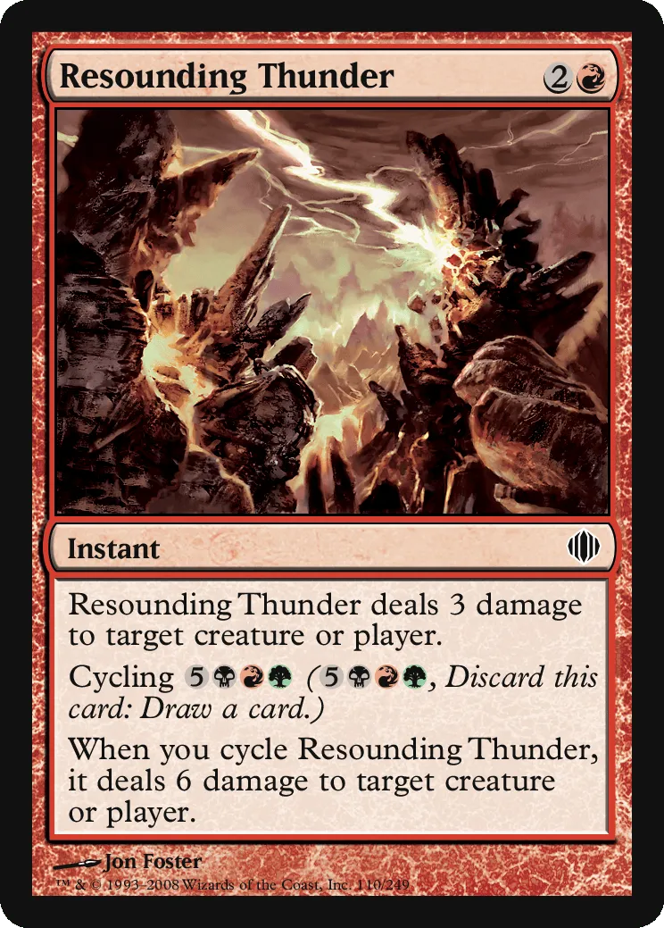 Resounding Thunder