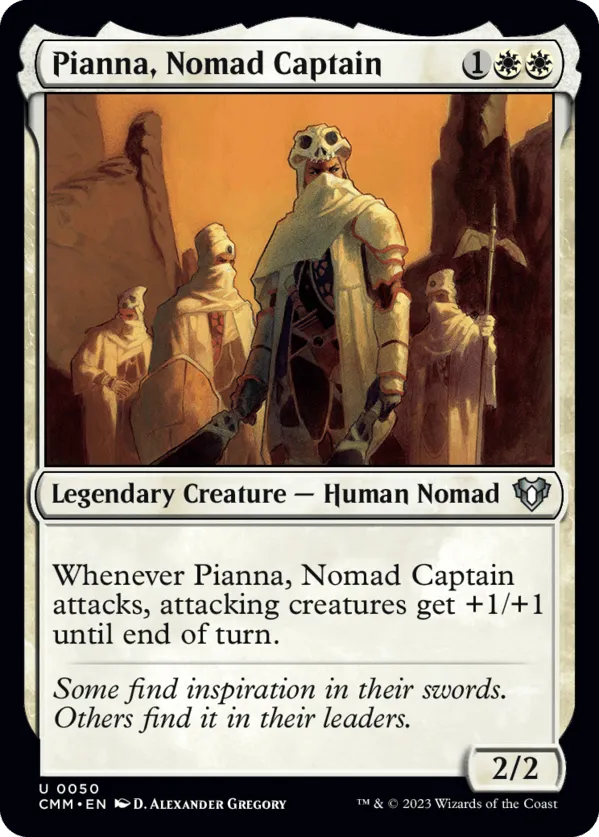 Pianna, Nomad Captain