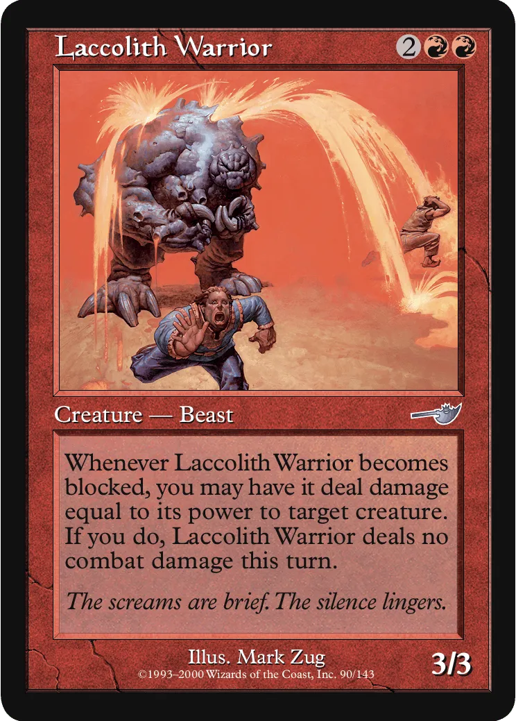 Laccolith Warrior