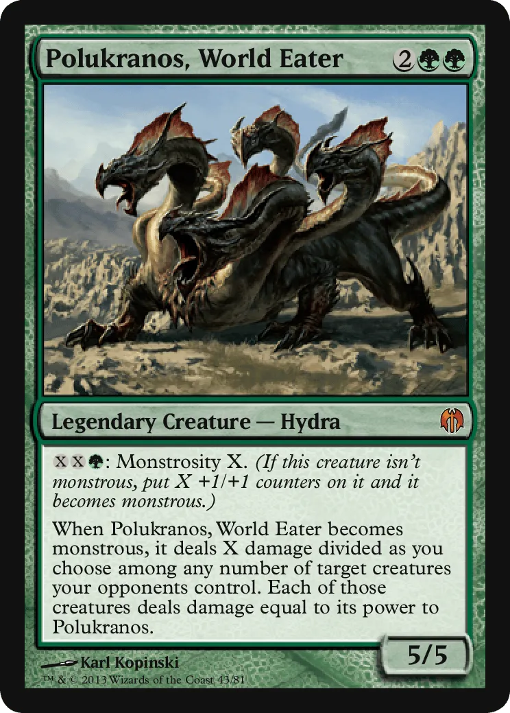 Polukranos, World Eater